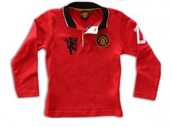 Detské tričko s dlhým rukávom Manchester United - 2 farby