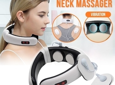 AKCIA MESIACA - Elektromagnetický masážny prístroj na krk a chrbát