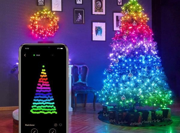 Inteligentné vianočné osvetlenie IP65 - 16 miliónov farieb...