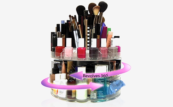 Rotačný organizér na kozmetiku Glam Caddy